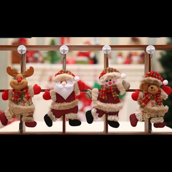 4pc HANGING CHRISTMAS DECOR/ORNAMENTS - Picture 3 of 7